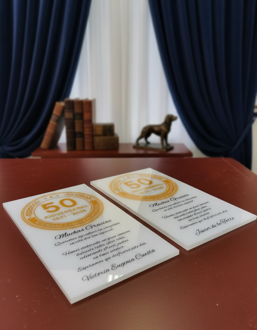 Placa conmemorativa sociedad canina placa conmemorativa sociedad canina
