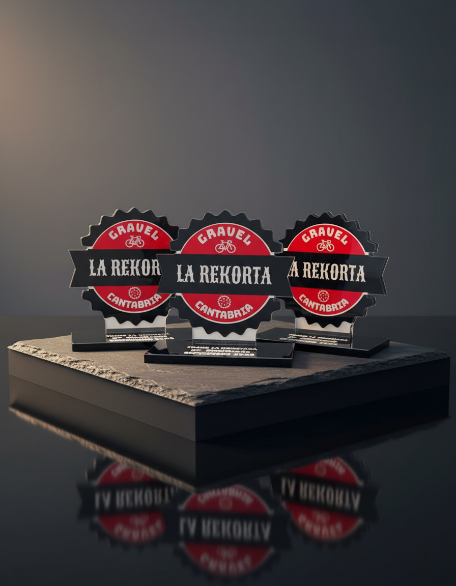 Trofeo metacrilato La rekorta trofeo la rekorta