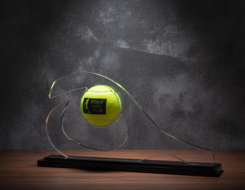 Trofeo metacrilato Padel trofeo padel